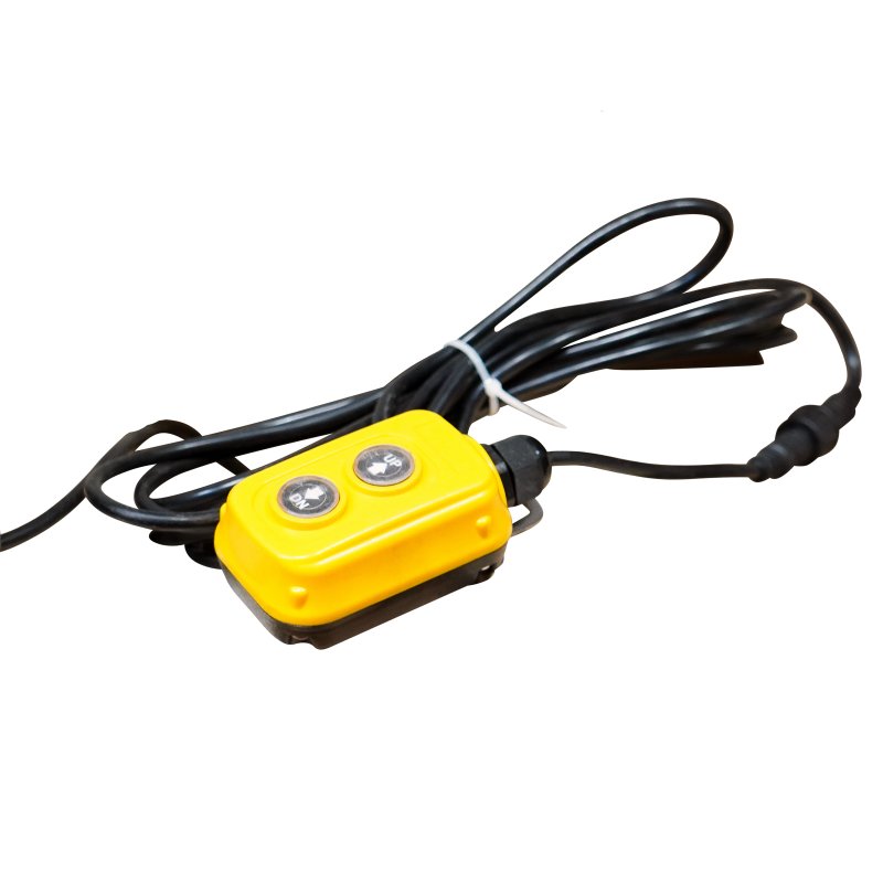 hydraulic compact aggregate DC12V-1,6KW 6L plastic tank remote control by cable