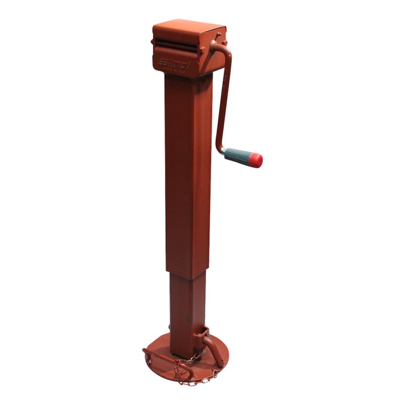 support leg DG, three-stage ⧄80mm minium coated 2500kg