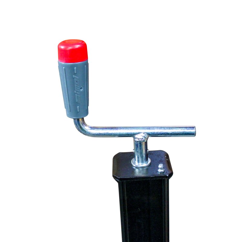 support leg P ⧄60mm KTL + poedercoating RAL 9005 600kg