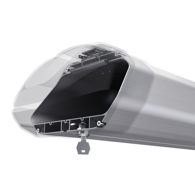 opbergkoker voor daktransport aluminium Tocarry 3 meter
