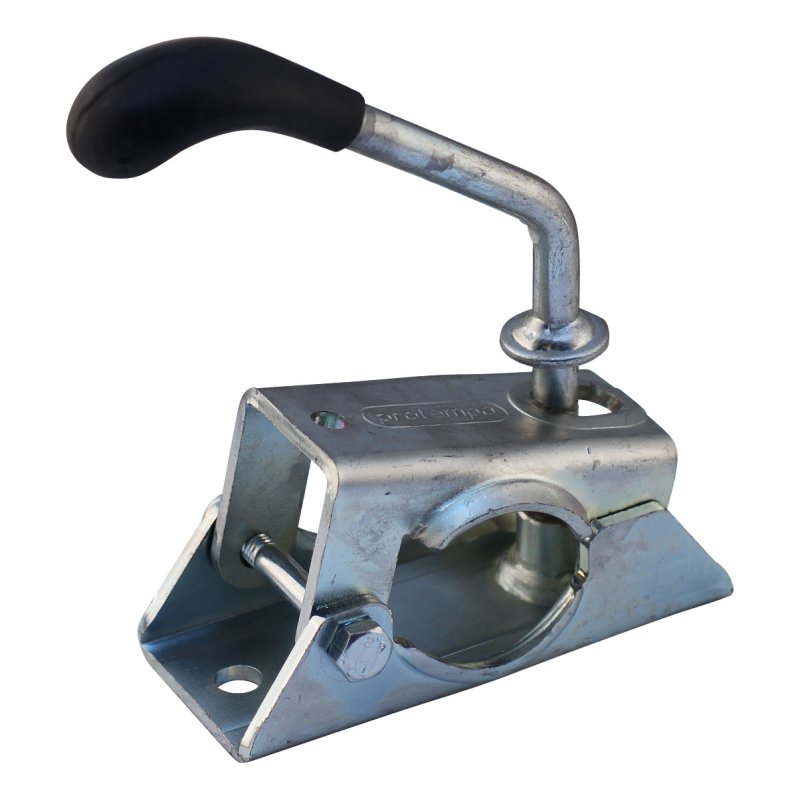 jockey wheel clamp screwable Ø48mm zinc plated