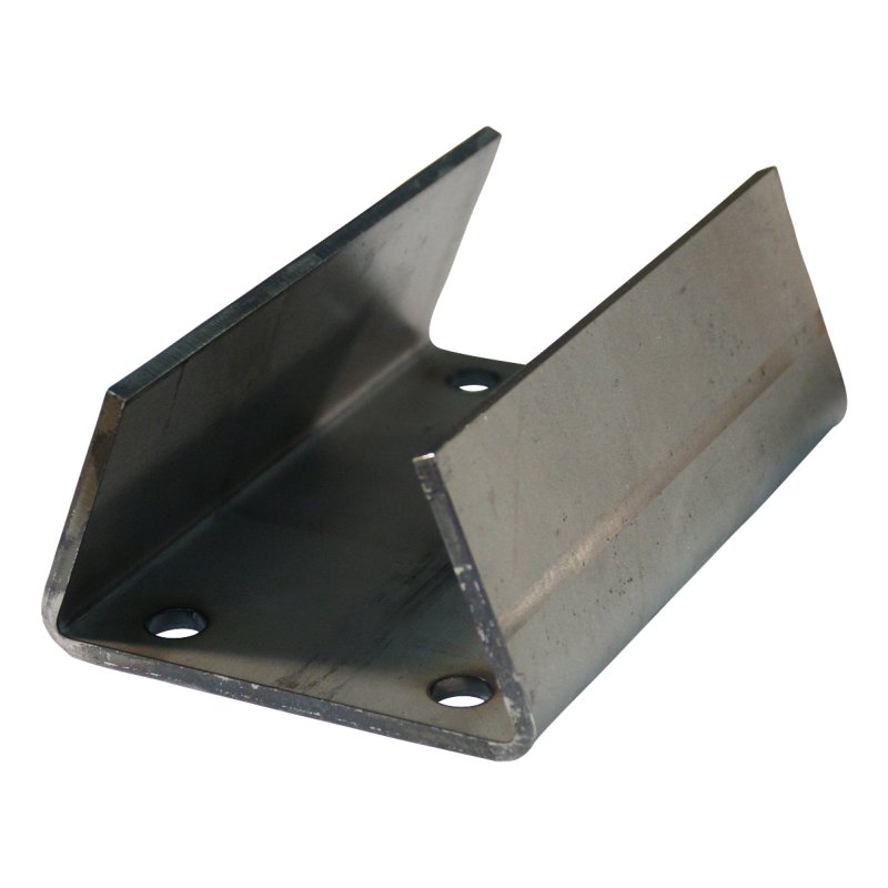 montageplaat steunpoot / -wiel opschroefbaar ⧄70mm blank