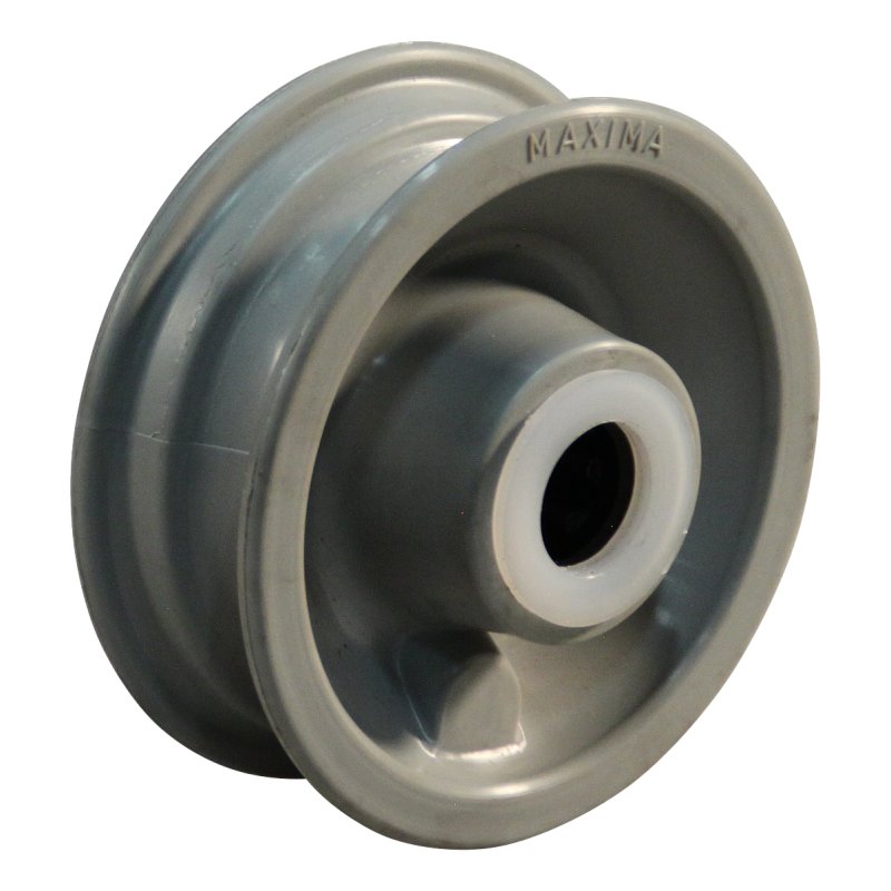 pneumatic tire wheel 200x50 1.25x3.8 (200x50 + 7 x 1 3/4) ET0 roller bearing Ø20 NL60mm plastic HF-207A silver grey 200mm roller