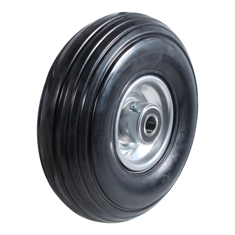wheel + solid tyre 260mm serie 43 ball bearing