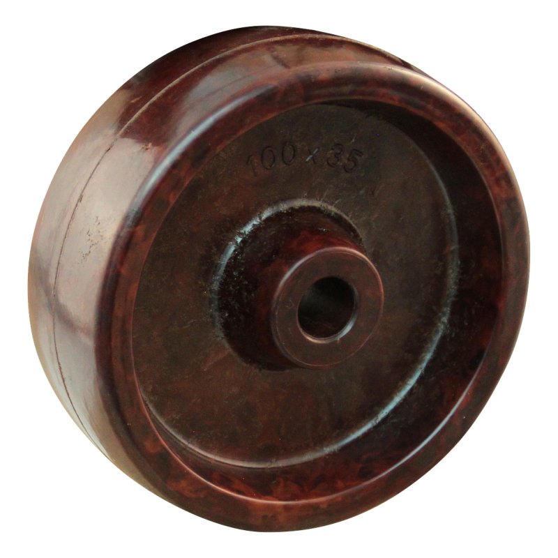 zwenkwiel 100mm serie 95 ᠆ 29 boutgat glijlager