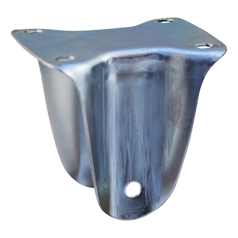 fixed castor 100mm serie 34 ᠆ 11 plate mounting plain bore