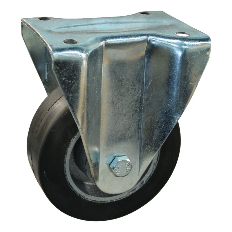 Bockrolle 150mm Serie 04 ᠆ 19 Plattenbefestigung Kugellager