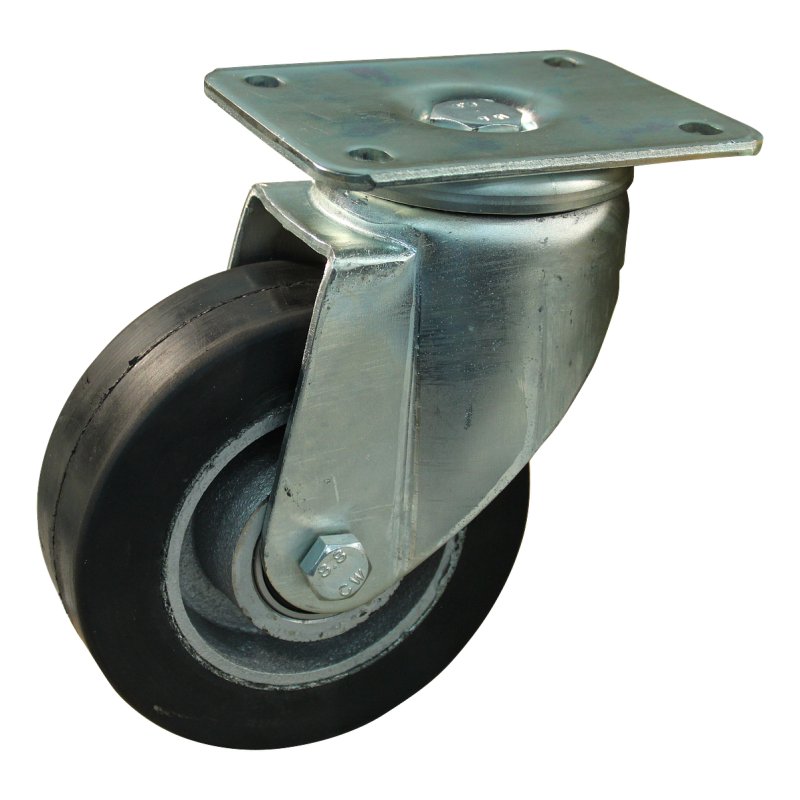 zwenkwiel 150mm serie 04 ᠆ 19 plaatbevestiging kogellager