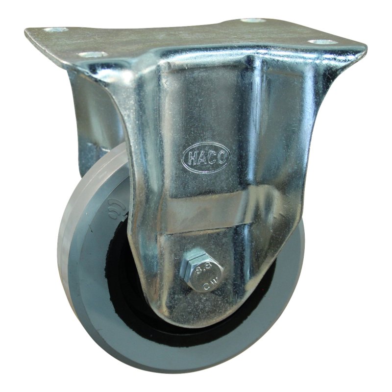 Bockrolle 125mm Serie 14 ᠆ 14 Plattenbefestigung Kugellager