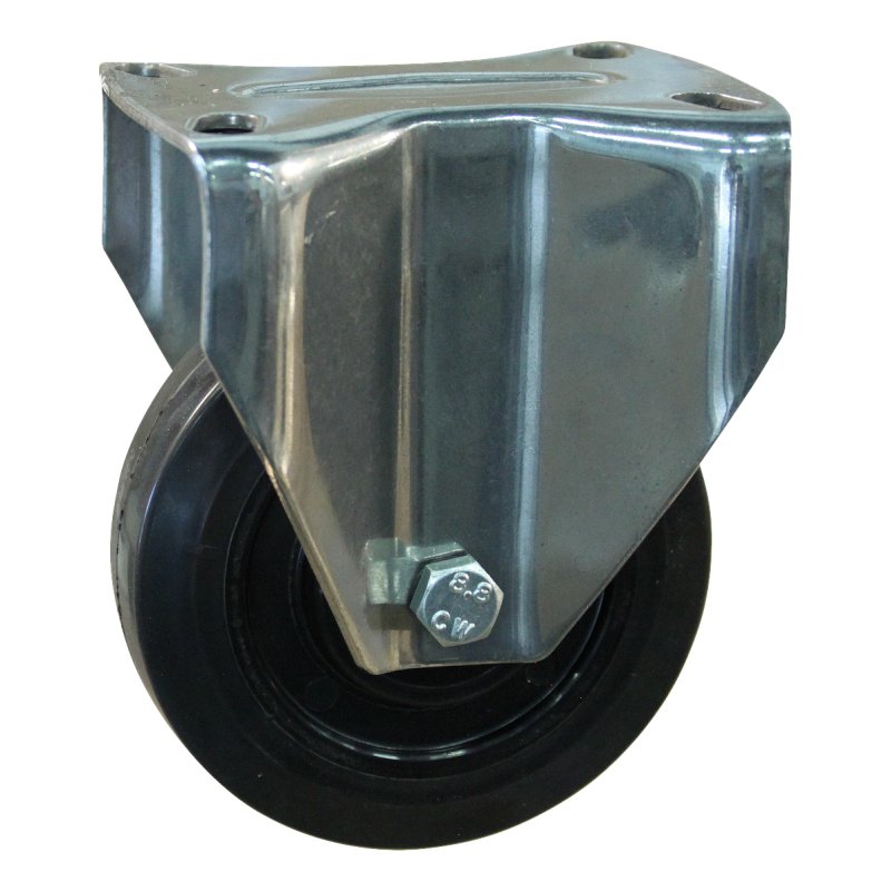 bokwiel 100mm serie 16 ᠆ 29 plaatbevestiging glijlager