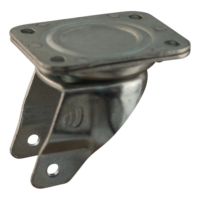 swivel castor 100mm serie 35 ᠆ 49 plate mounting ball bearing