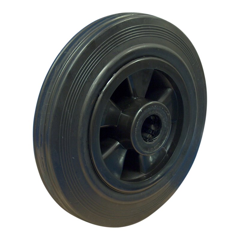 roulette pivotante avec frein 125mm série 01 ᠆ 12 montage de la plaque roulement à rouleaux