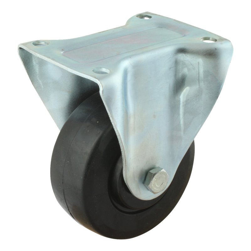 Bockrolle 125mm Serie 05 ᠆ 91 Plattenbefestigung Kugellager