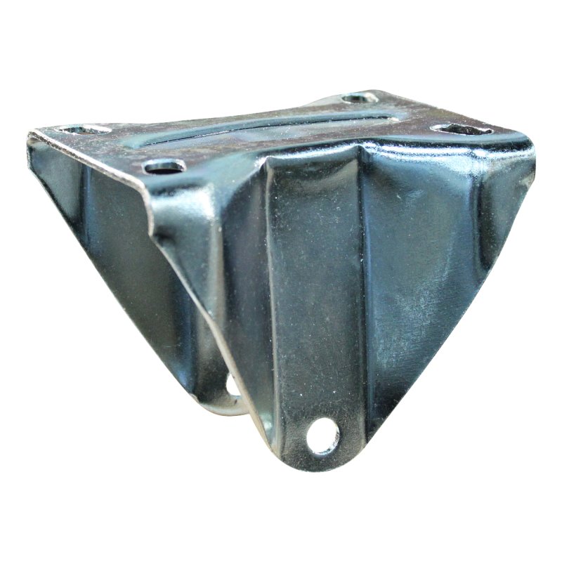 bokwiel 65mm serie 33 ᠆ 19 plaatbevestiging glijlager