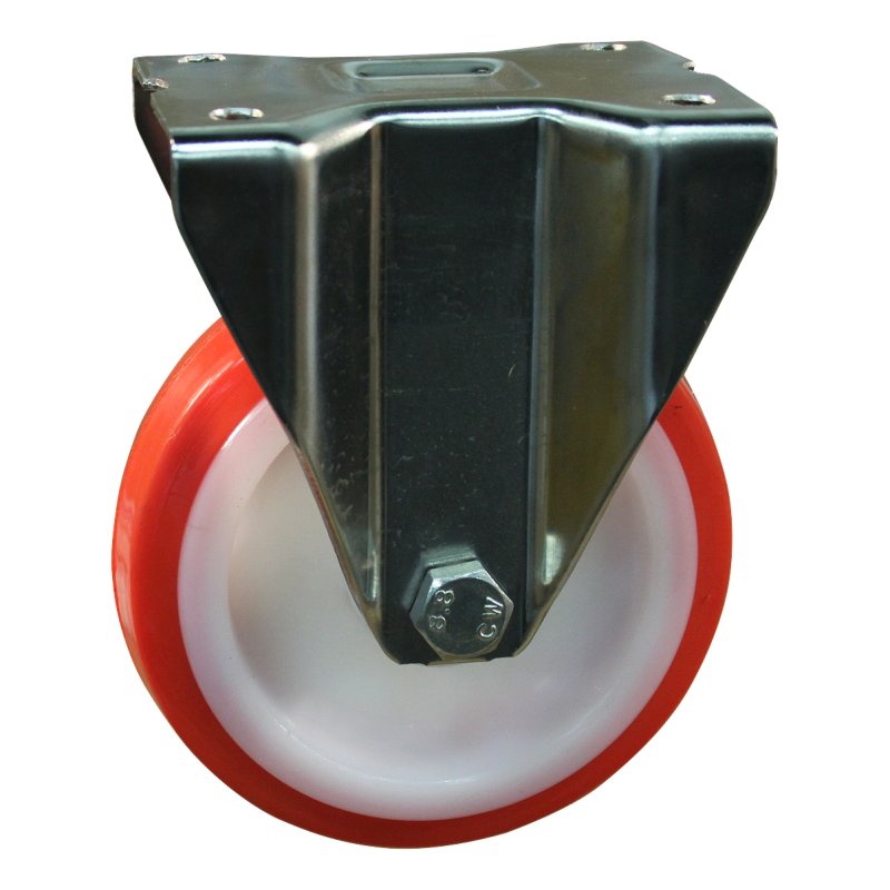 bokwiel 150mm serie 27 ᠆ 31 plaatbevestiging glijlager
