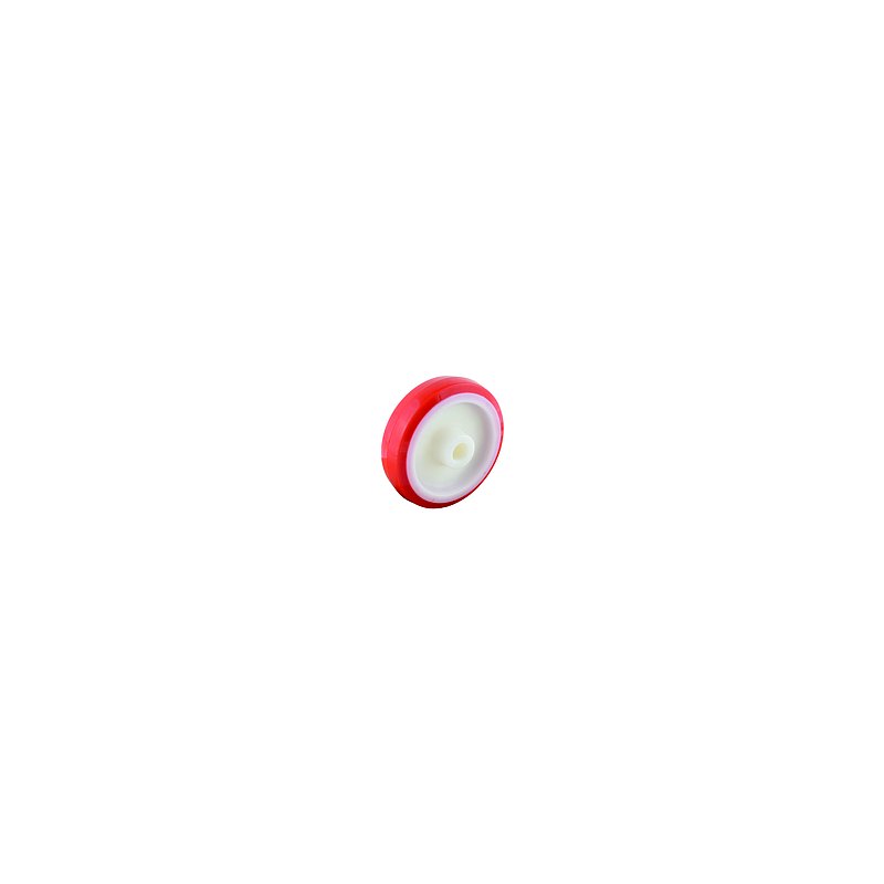 roulette pivotante avec frein 80mm série 27 ᠆ 31 trou pour boulon palier lisse