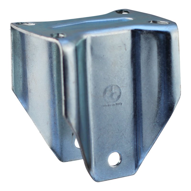 fixed castor 125mm serie 35 ᠆ 09 plate mounting plain bore