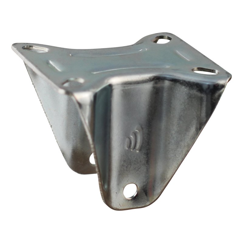 fixed castor 80mm series 02 ᠆ 12 plate mounting roller bearing