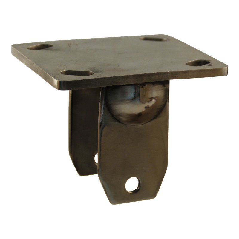 bokwiel 100mm serie 33 ᠆ 32 plaatbevestiging glijlager