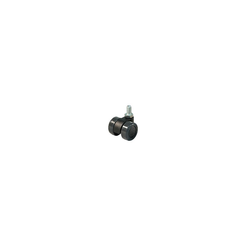 roulette pivotante 36mm 36mm série 74-73 draadstift M8 palier lisse palier lisse