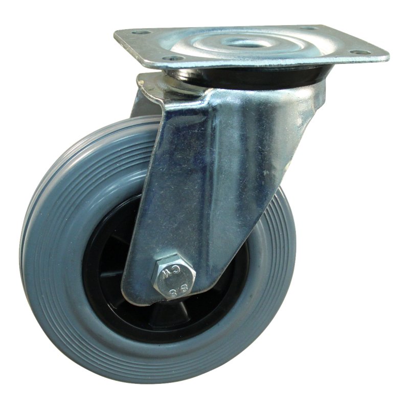 zwenkwiel 140mm serie 11 ᠆ 91 plaatbevestiging rollager