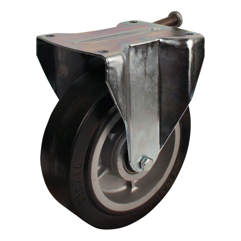 bokwiel 250mm serie 04 ᠆ 91 plaatbevestiging kogellager