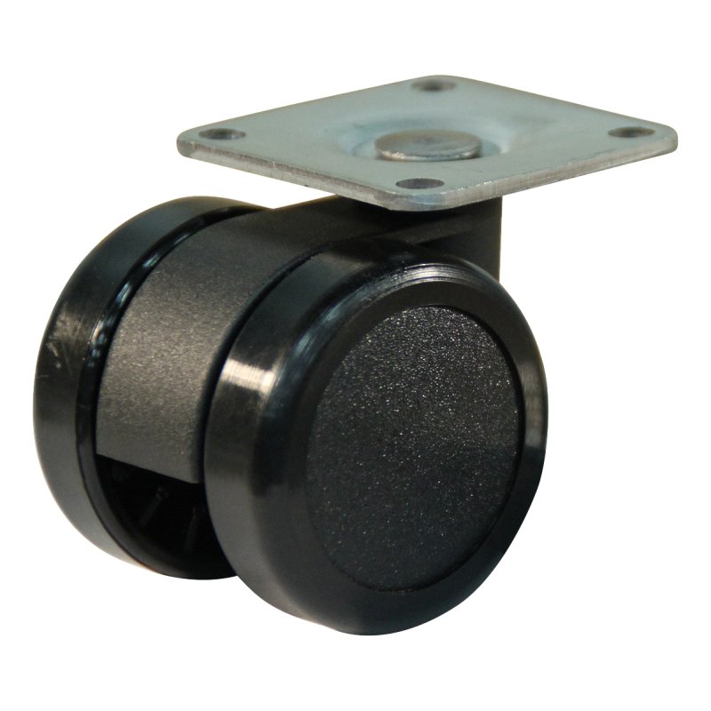 Lenkrolle 42mm Serie 65 - 73 Plattenbefestigung Gleitlager