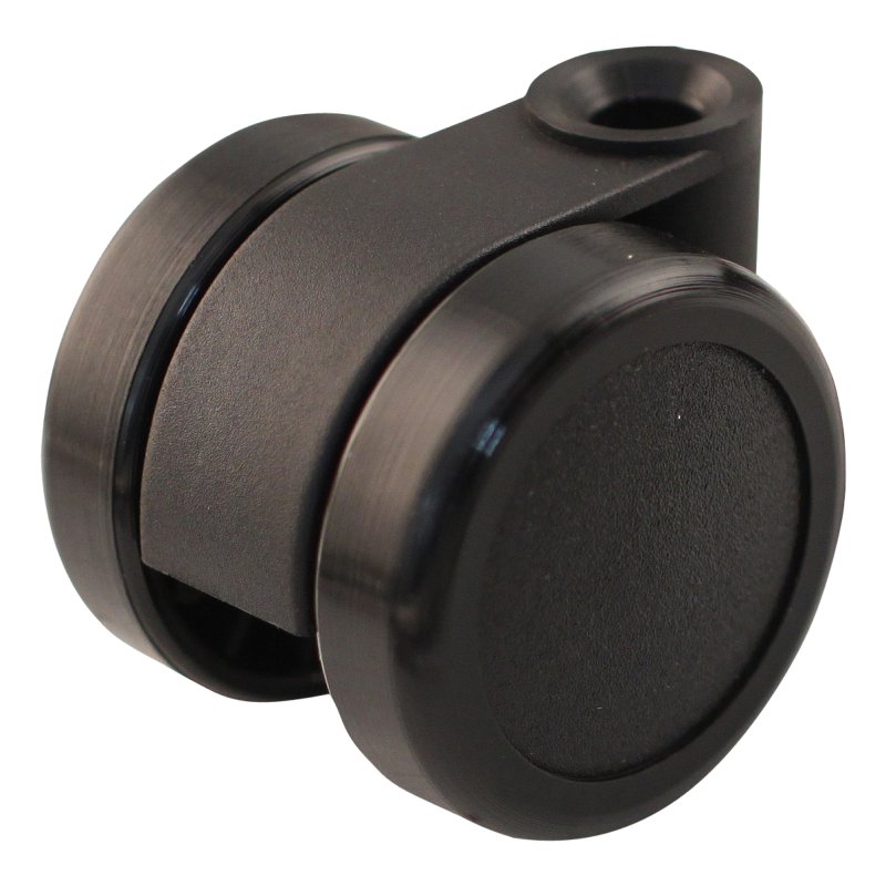 roulette pivotante 42mm série 65-73 draadstift M8 palier lisse