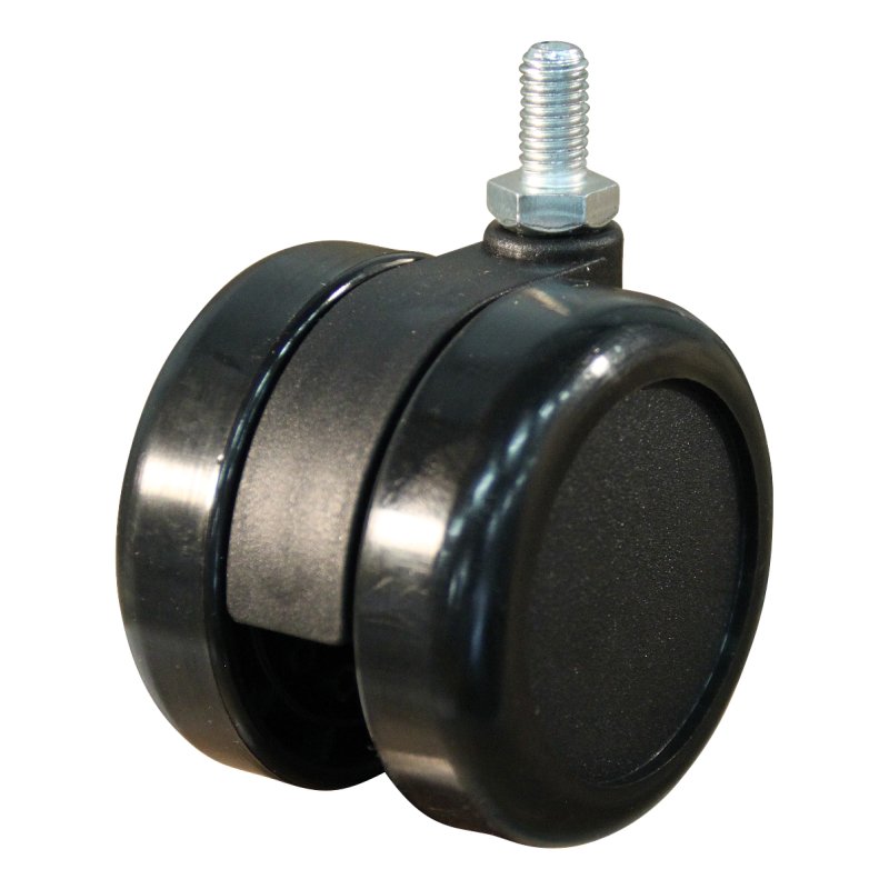Lenkrolle 60mm Serie 65 - 73 draadstift M8 Gleitlager