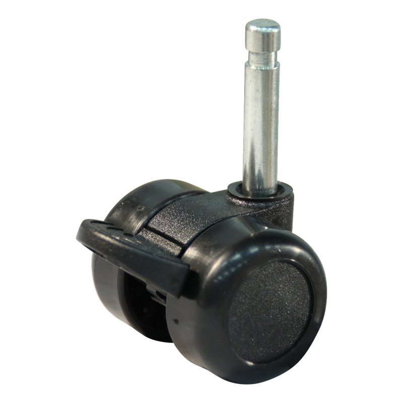 zwenkwiel geremd 36mm serie 65 - 73 gladde stift voor kunststof huls glijlager