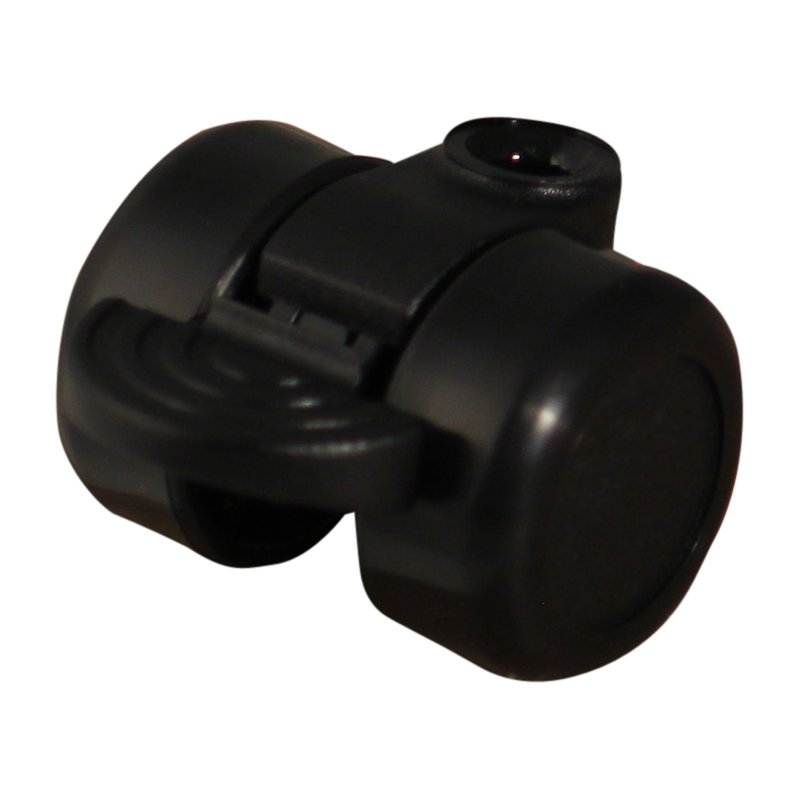 zwenkwiel geremd 36mm serie 65 - 73 gladde stift voor kunststof huls glijlager