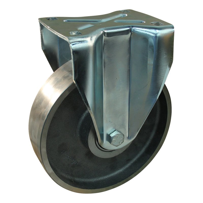 Bockrolle 250mm serie 45 ᠆ 19 Plattenbefestigung Kugellager