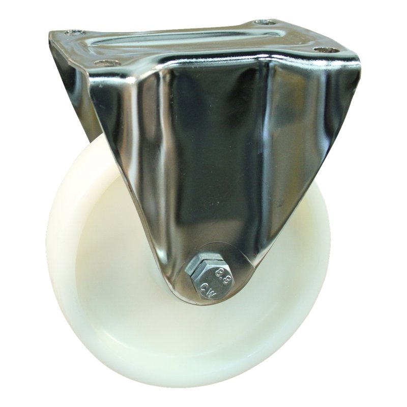 Bockrolle 150mm serie 34 ᠆ 31 Plattenbefestigung Gleitlager