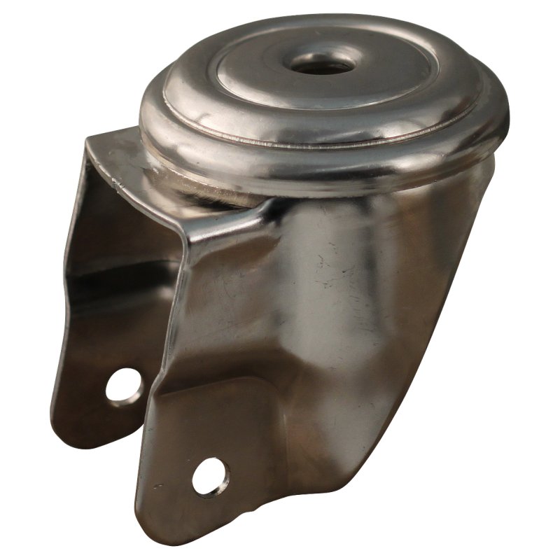 roulette pivotante 150mm serie 34 ᠆ 31 trou pour boulon roulement à aiguilles éxécution inox