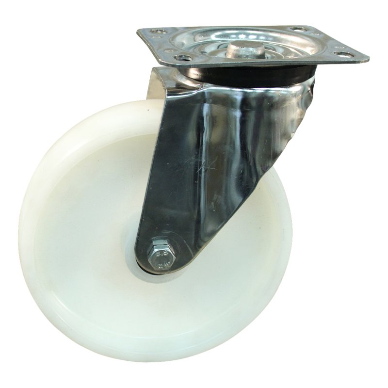 roulette pivotante 200mm serie 34 ᠆ 31 montage de la plaque palier lisse