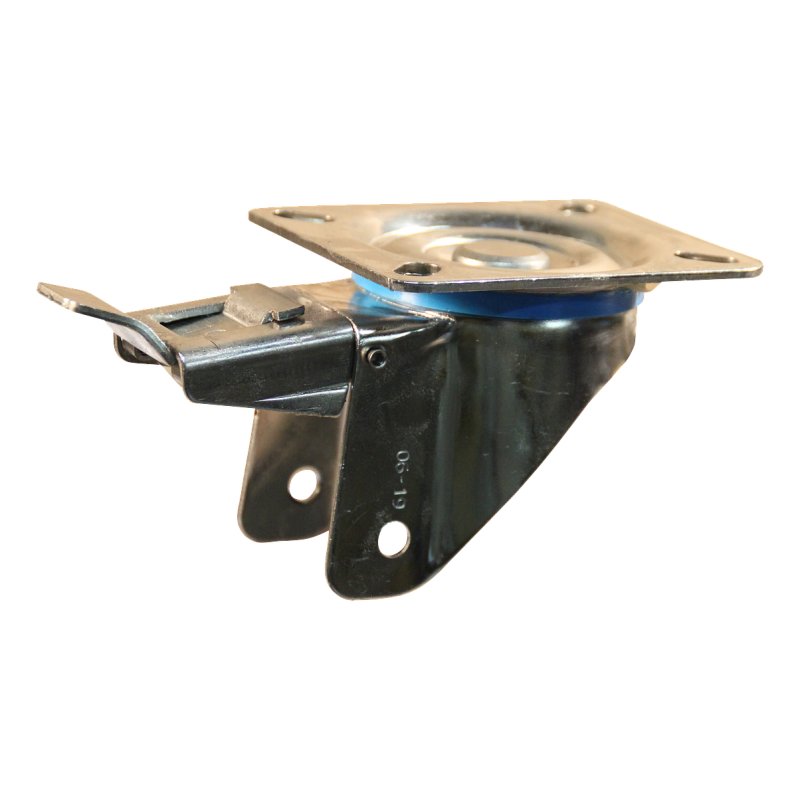 zwenkwiel geremd 80mm 31 plaatbevestiging glijlager