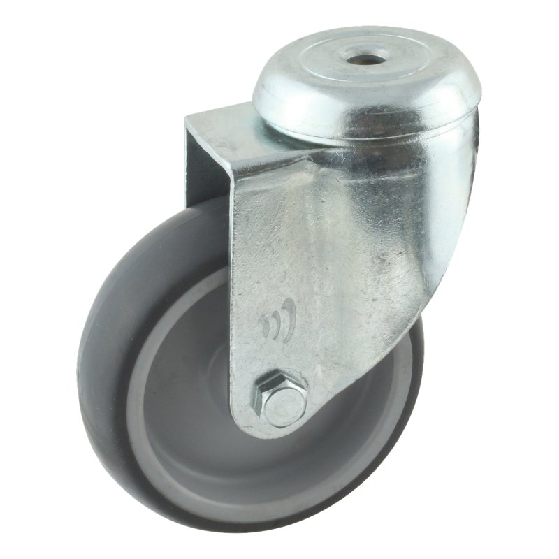 zwenkwiel 100mm serie 69 - 61 boutgat glijlager