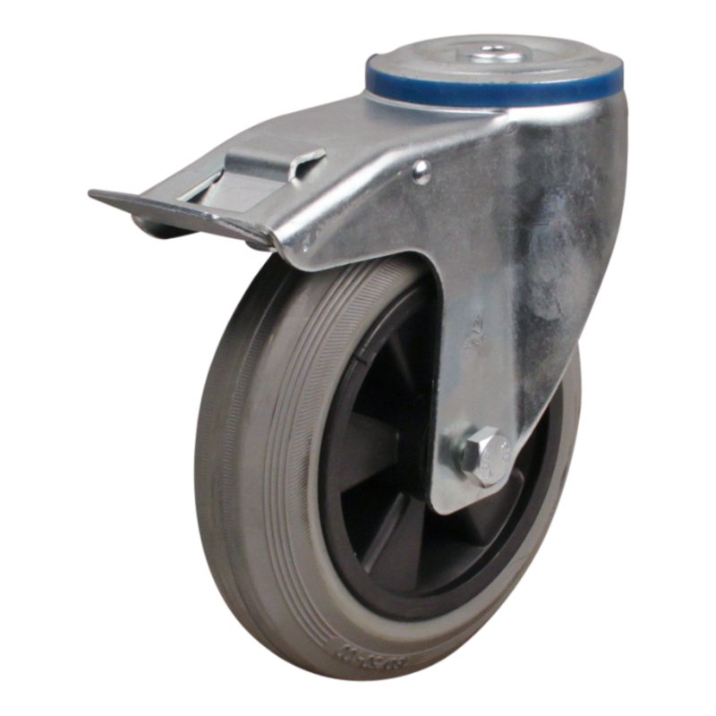zwenkwiel geremd 180mm serie 11 ᠆ 15 boutgat rollager