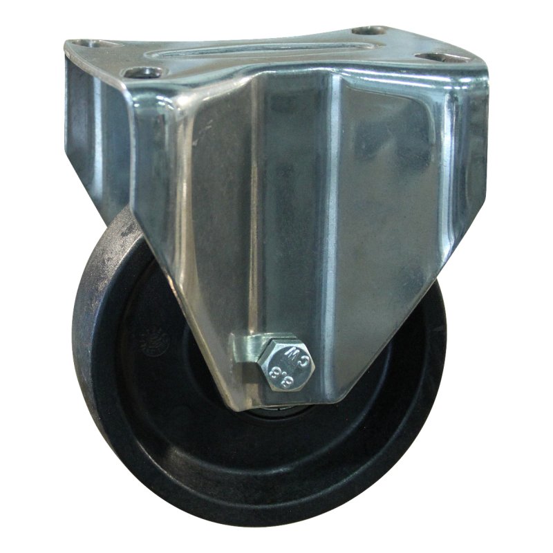 bokwiel 100mm serie 75 ᠆ 29 plaatbevestiging kogellager