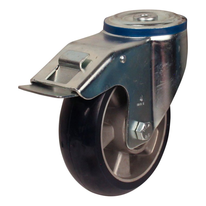 zwenkwiel geremd 160mm serie 03 ᠆ 15 boutgat kogellager