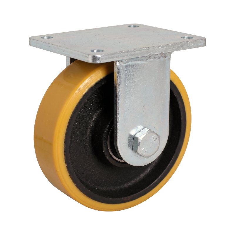 Bockrolle 160mm serie 28 ᠆ 22 Plattenbefestigung Kugellager