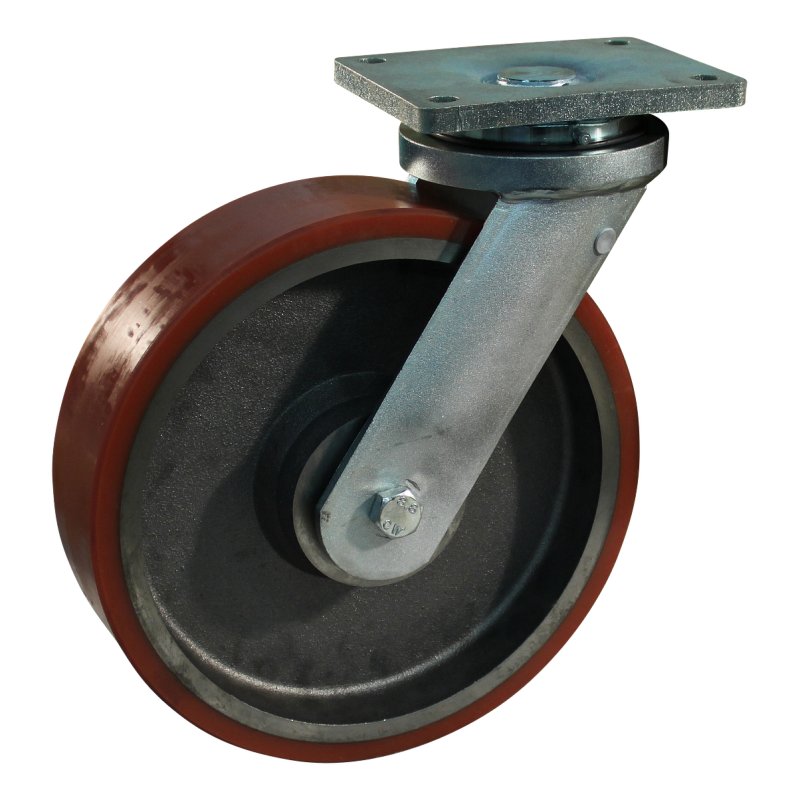 zwenkwiel 250mm serie 28 ᠆ 22 plaatbevestiging kogellager