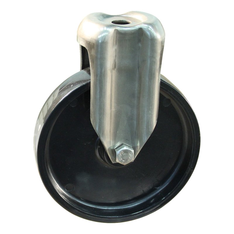 fixed castor 50mm serie 65 ᠆ 37 bolt hole plain bore
