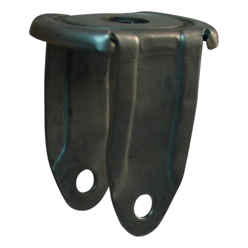 fixed castor 50mm serie 65 ᠆ 37 bolt hole plain bore