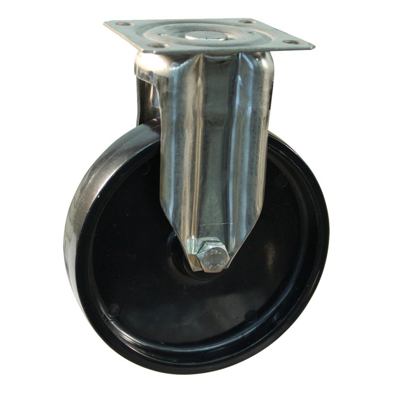 Bockrolle 75mm serie 65 ᠆ 37 Plattenbefestigung Gleitlager