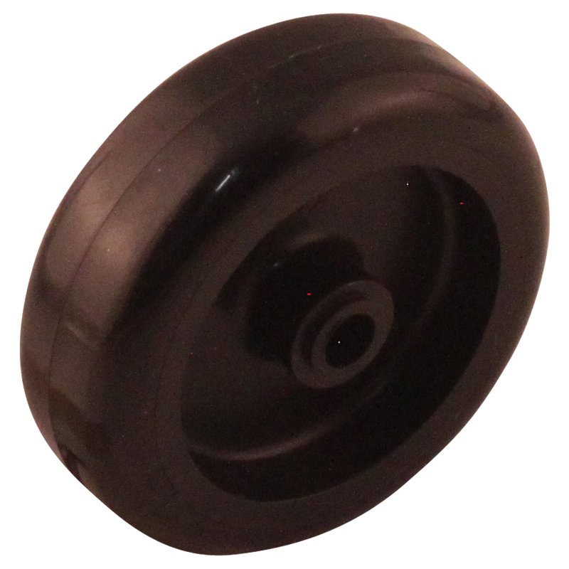 swivel castor with brake 75mm serie 65 ᠆ 37 plate mounting plain bore