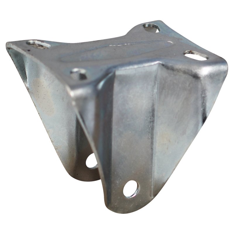 Bockrolle 100mm serie 27 ᠆ 19 Plattenbefestigung Gleitlager