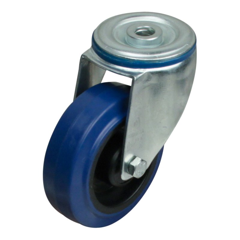 Lenkrolle 100mm Serie 13 ᠆ 15 Rückenloch Rollenlager