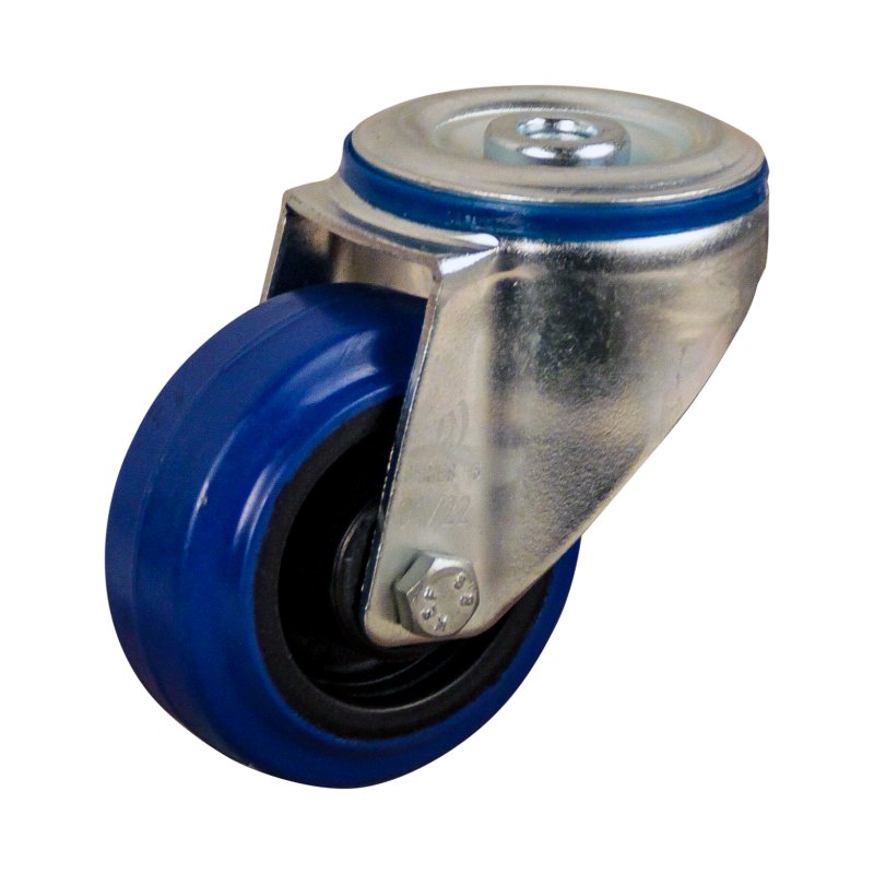 Lenkrolle 80mm Serie 13 ᠆ 15 Rückenloch Rollenlager