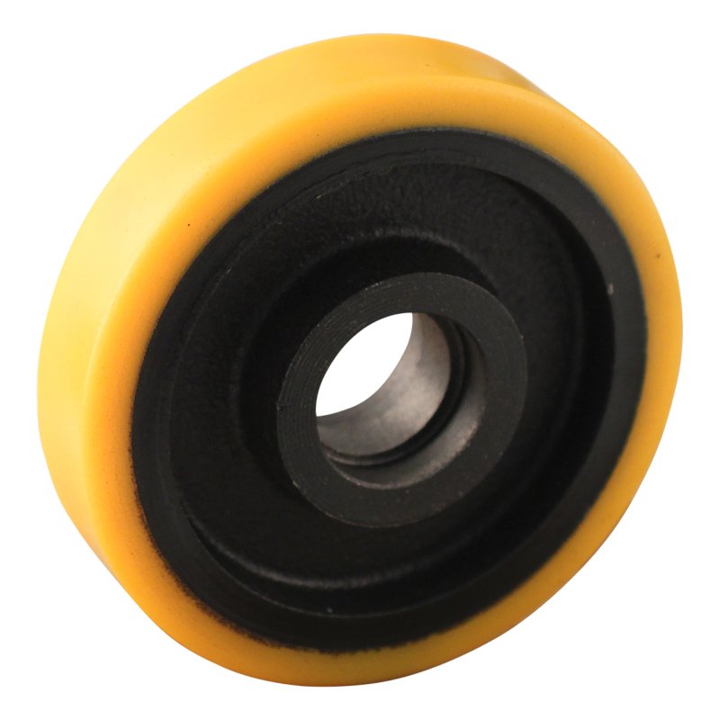 fixed castor 125mm series 28 ᠆ 14 plate mounting ball bearing